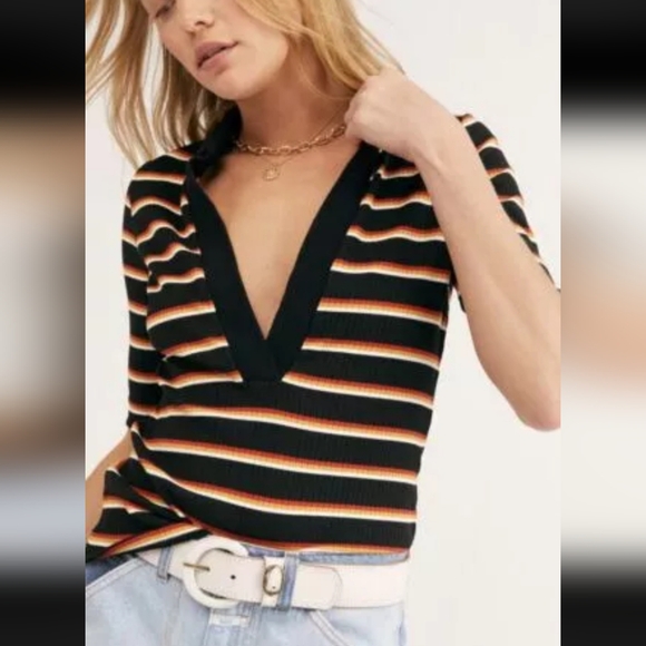 Free People Tops - Free People Donna Retro Top Size XS